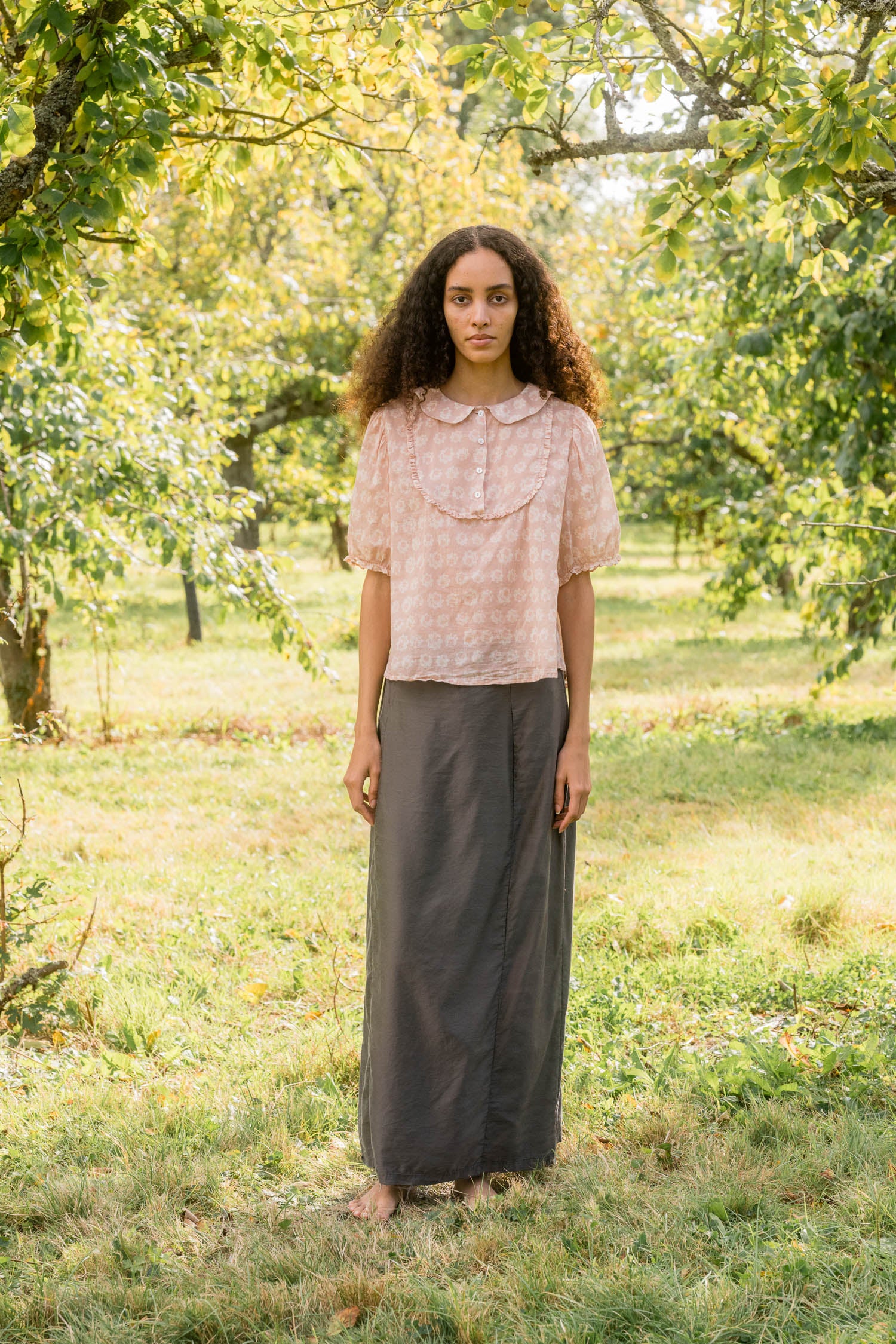 sale idle skirt long silk cotton satin