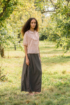 sale idle skirt long silk cotton satin