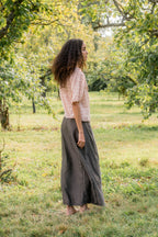 sale idle skirt long silk cotton satin