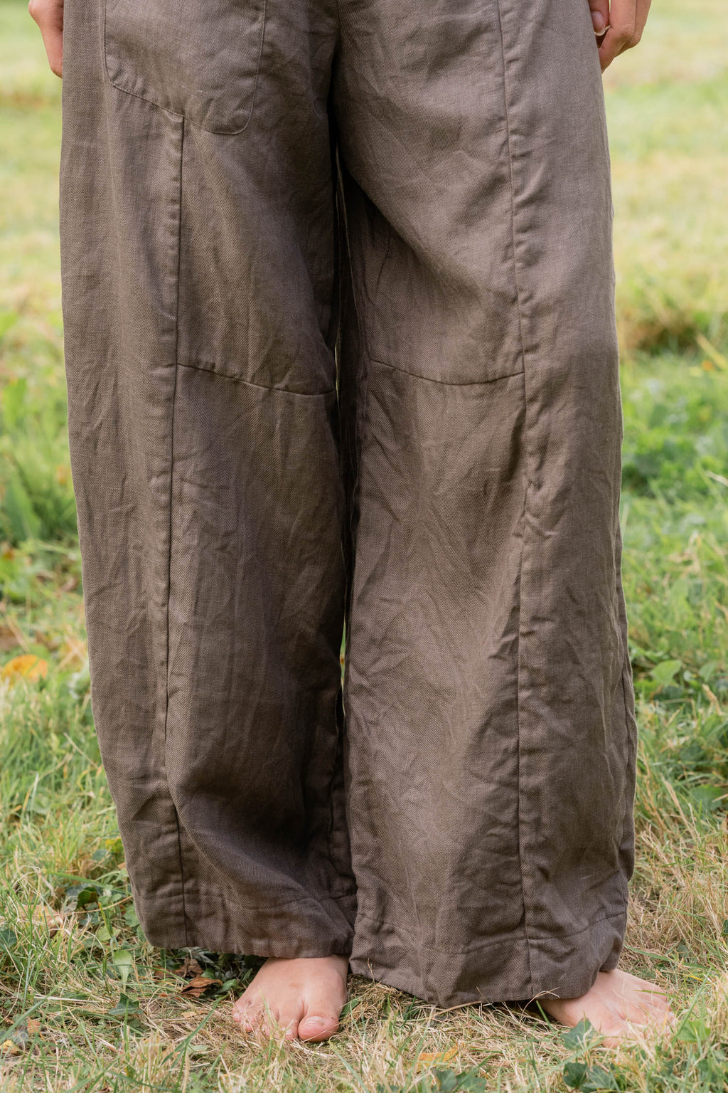 sale tailored line pants linen twill