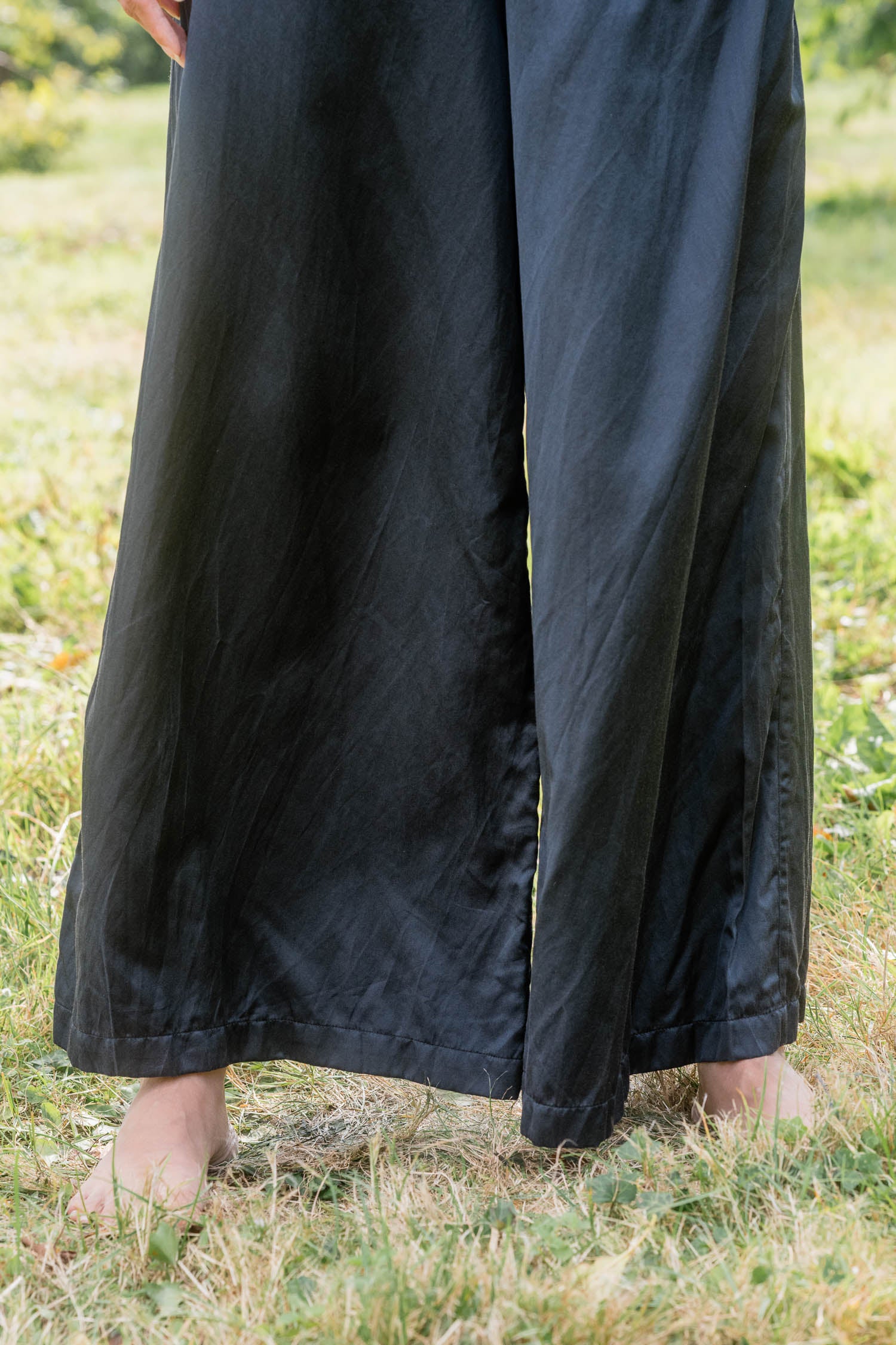 sale mud pants silk cotton satin