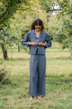 sale stanley jacket linen denim