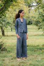 sale stanley jacket linen denim