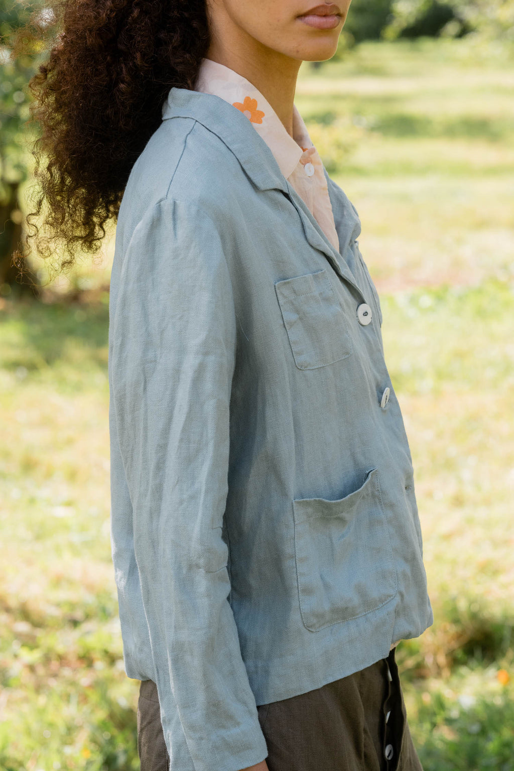 sale stanley jacket linen twill