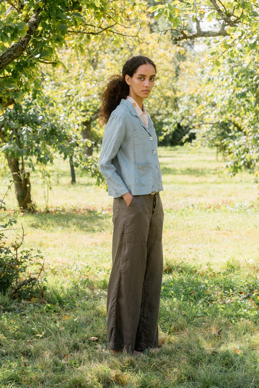 sale stanley jacket linen twill