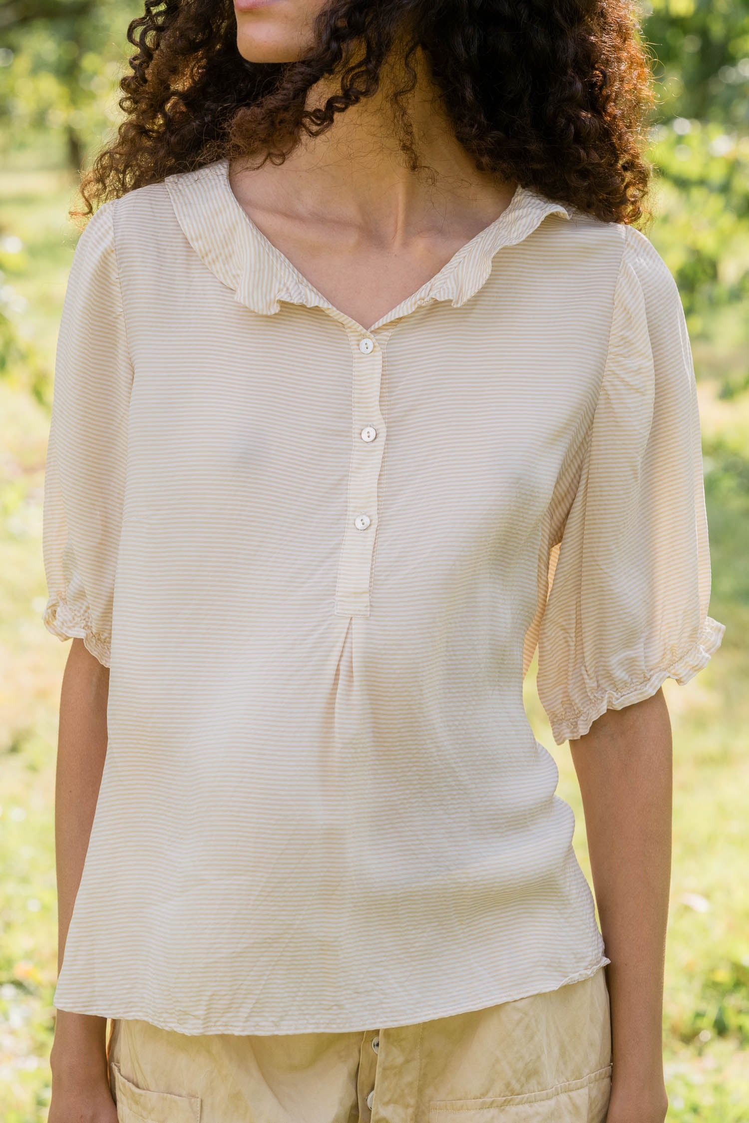 sale sweet blouse stripy turchi