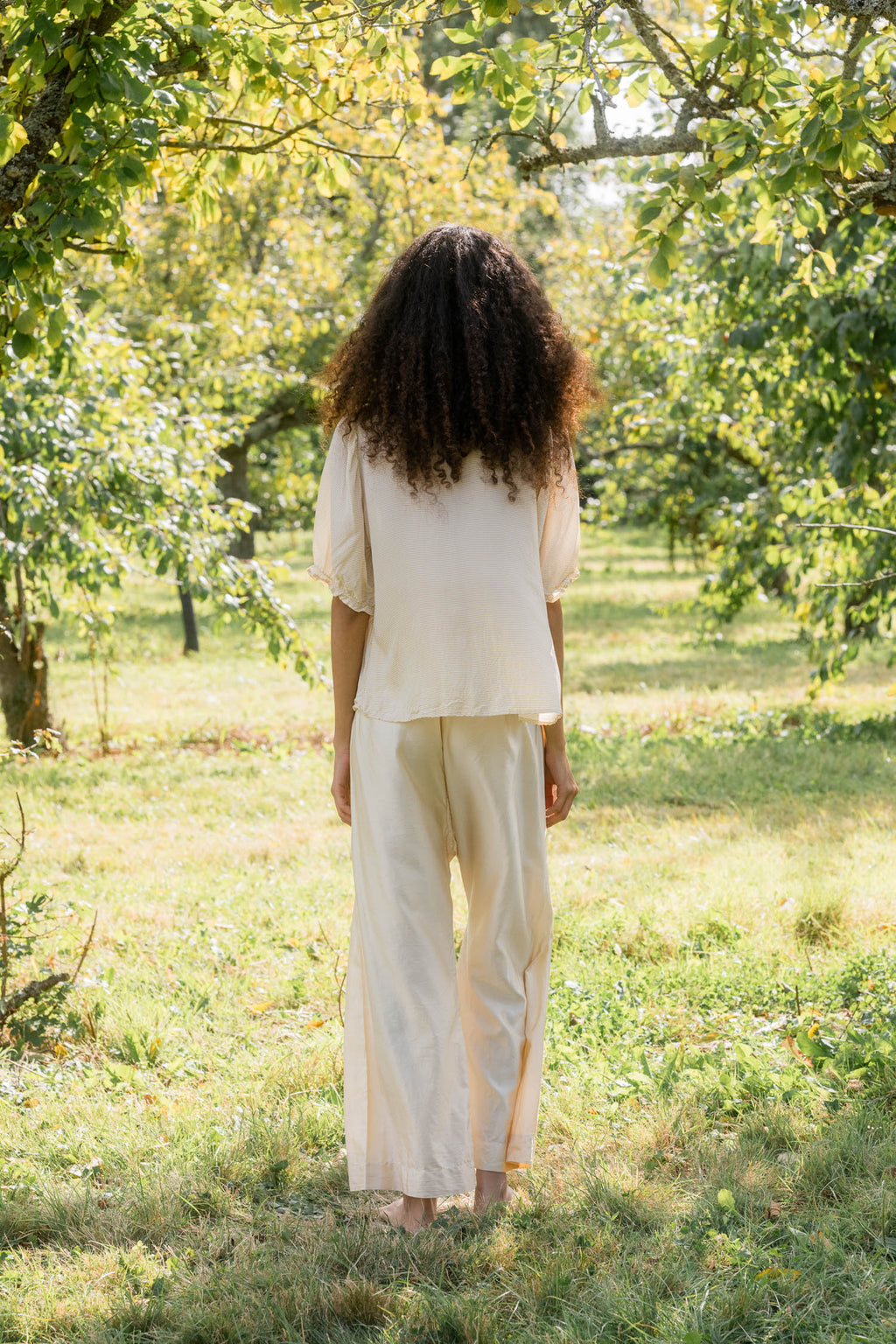 sale wide leg japan pants silk cotton satin