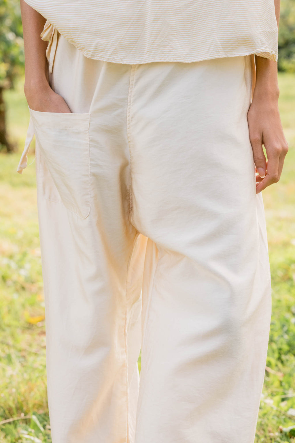 sale wide leg japan pants linen twill