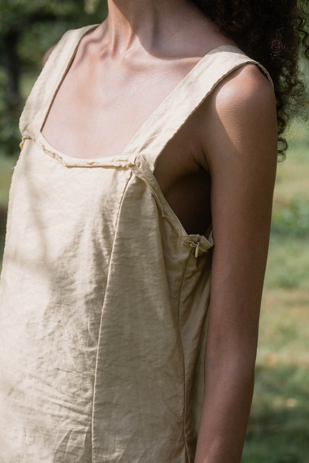 sale wide strap dress cotton belice