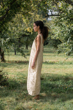 sale wide strap dress cotton belice