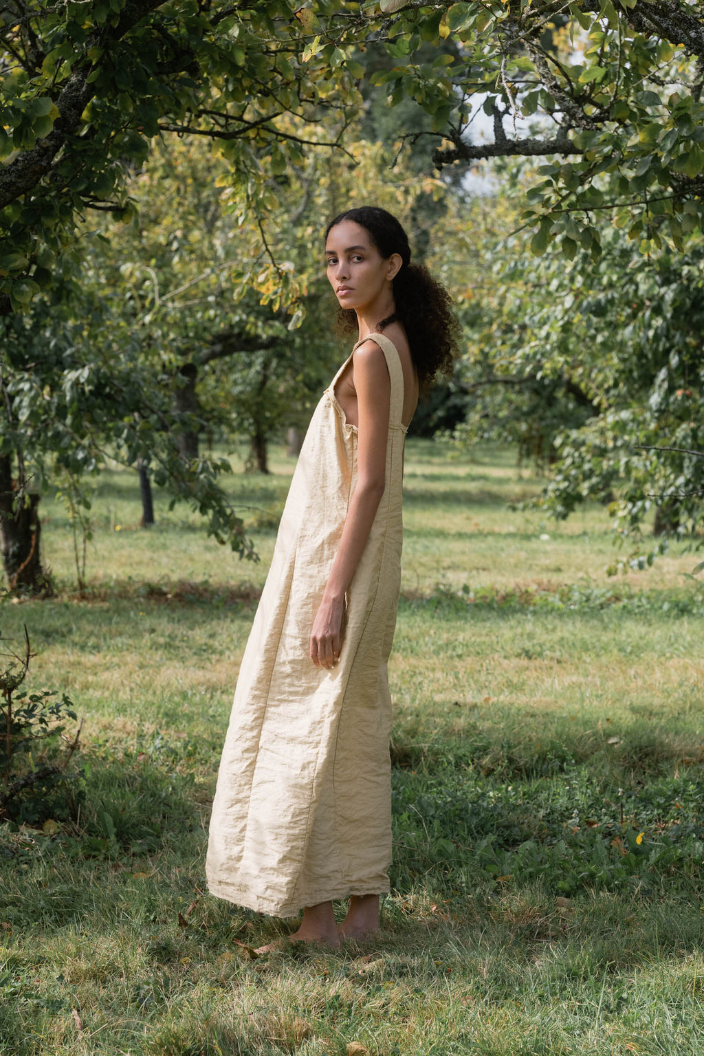 sale wide strap dress cotton belice