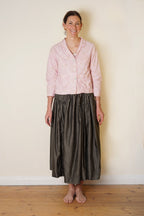 stanley jacket rose print cotton poplin