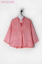 preloved - silk sunny blouse