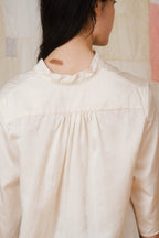 sale sunny shirt long silk cotton satin