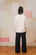 sale sunny shirt long silk cotton satin