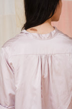 sale sunny shirt silk cotton satin