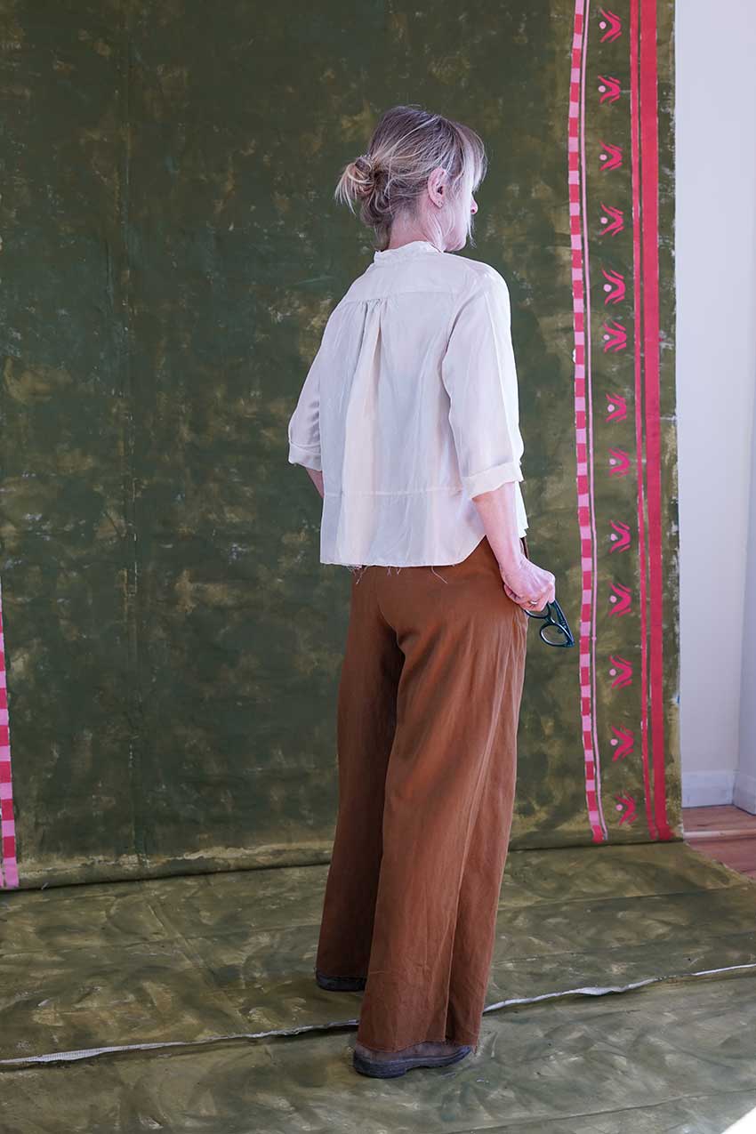sale shannon pants natural dye twill