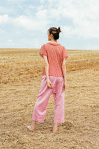 sale sweet blouse stripe