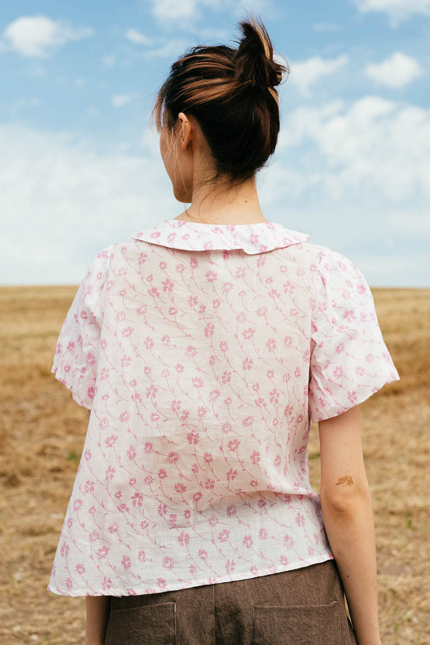 sale sweet blouse print
