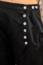 tin pants silk cotton croccante