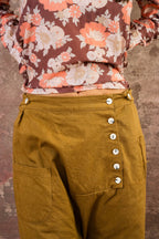 tin pants cotton twill