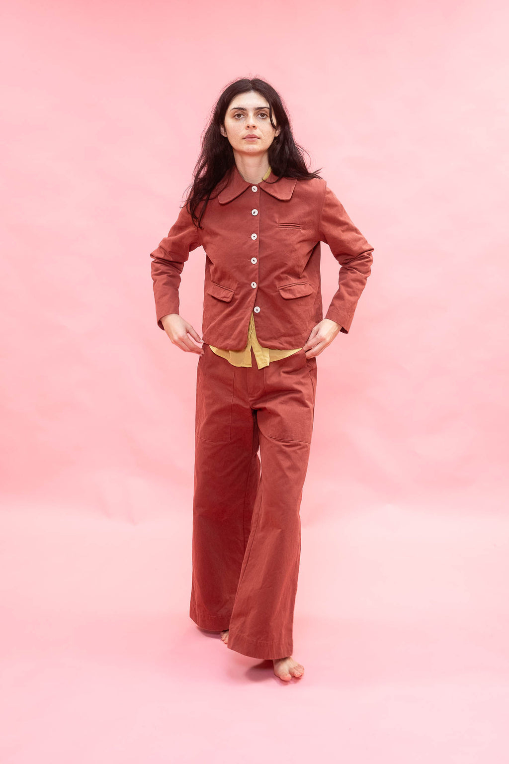 winter stanley jacket italian cotton twill