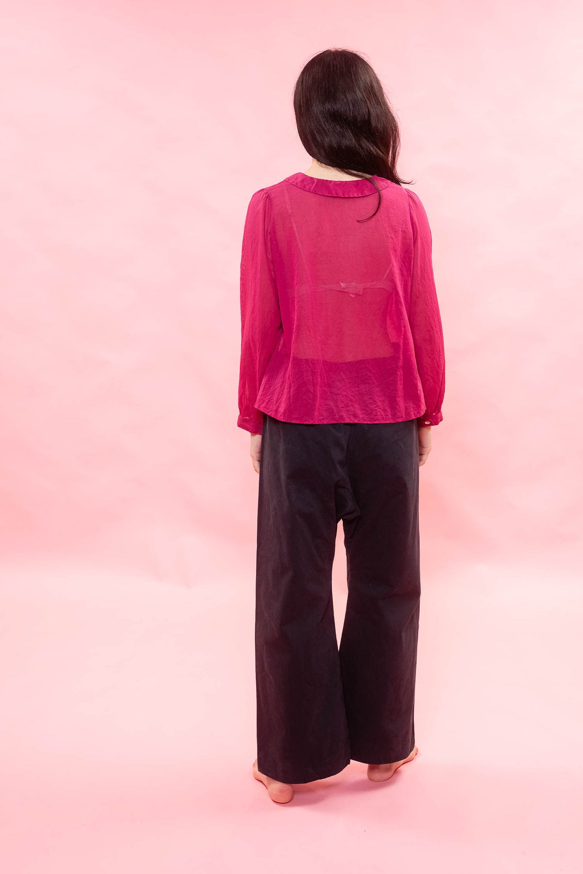 winter sweet blouse cotton organdy
