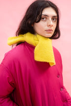 textured flower scarf cashmere